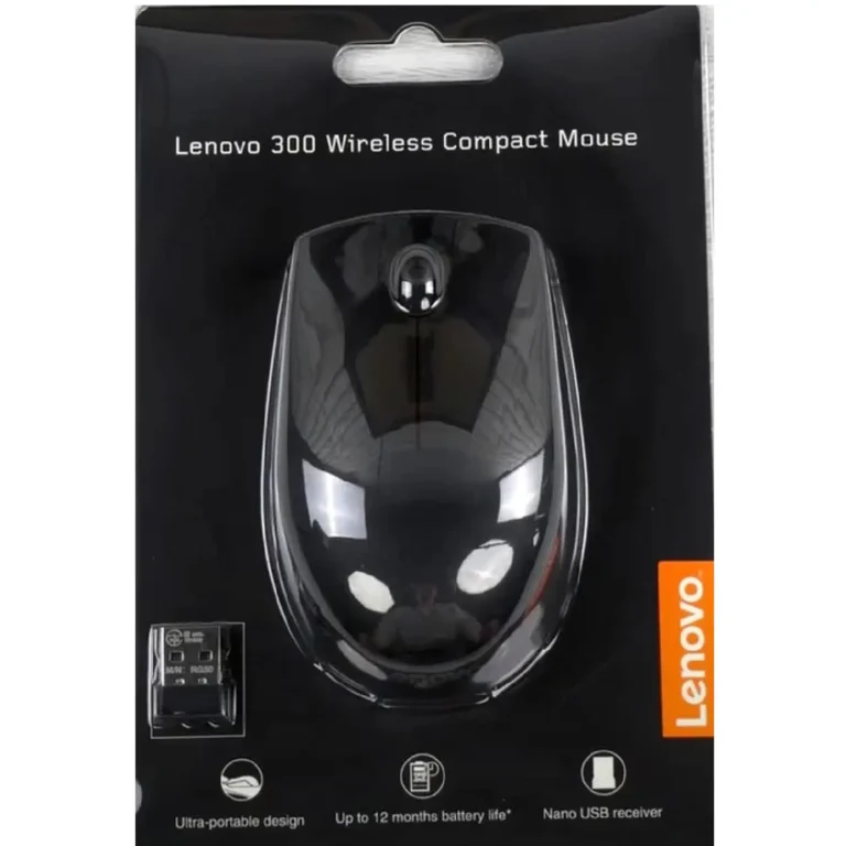 Lenovo 300 Wireless Compact Mouse GX30K85315