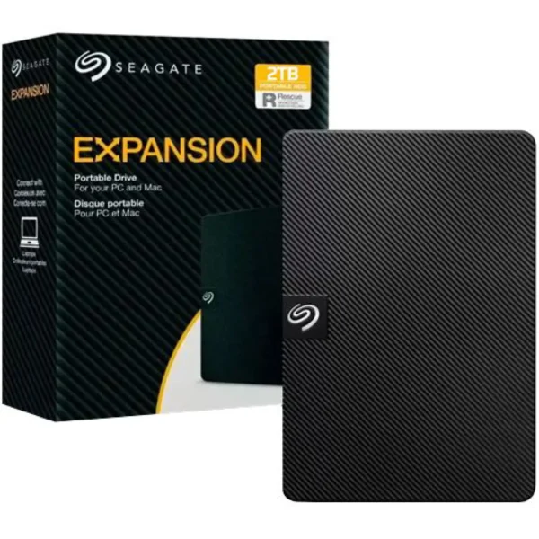 Seagate Expansion 2TB Portable External Hard Drive – Reliable USB 3.0 Storage - Image 2