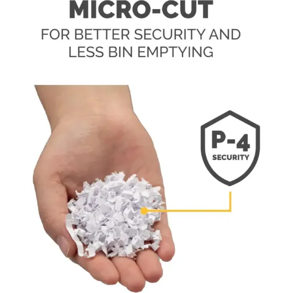 Fellowes Powershred LX210 Mini-Cut Shredder | P-4 Security, 16-Sheet Capacity - Image 4