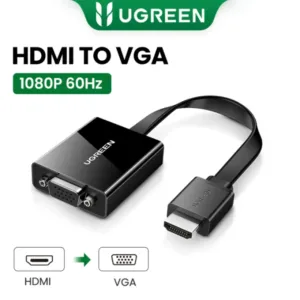 UGREEN HDMI to VGA Adapter Converter with 3.5mm Audio Jack 40248B