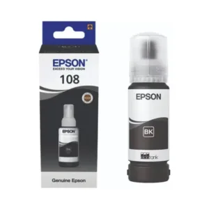 Epson 108 EcoTank black ink bottle 70 ml UAE