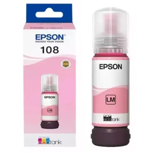 Epson 108 EcoTank Light Magenta (LM) ink bottle 70 ml UAE
