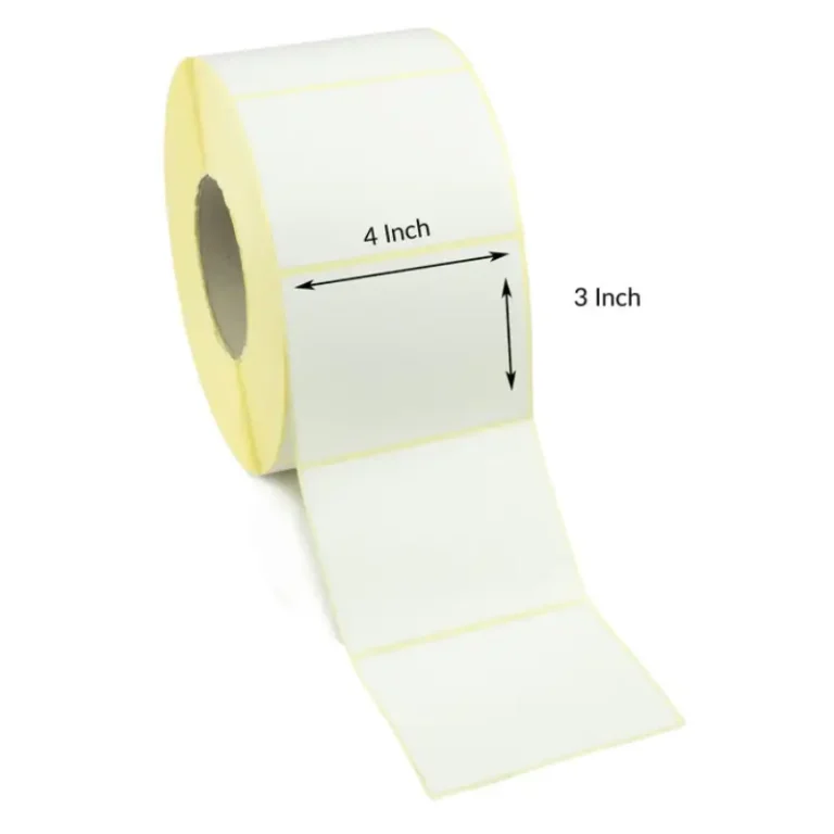 Generic 4×3 Thermal Label Roll 500 Labels UAE