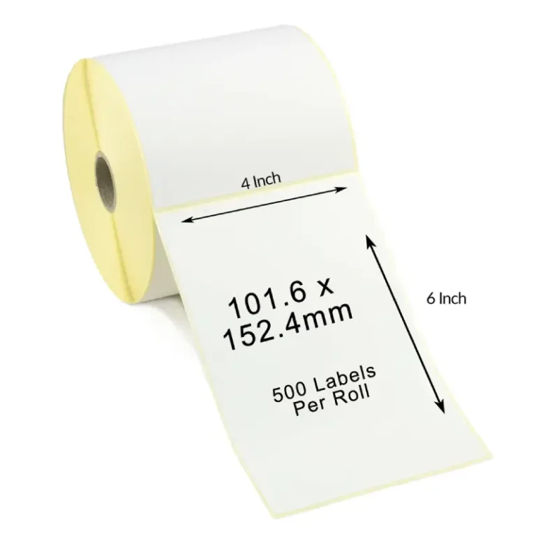 Generic 4×6 Thermal Label Roll 500 Labels UAE