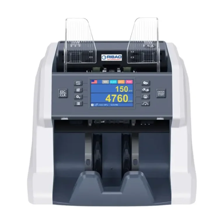 Ribao Dual CIS Mixed Value Counter BC-50 banknote counting machine