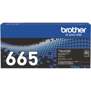 Brother TN665BK genuine black standard yield toner cartridge 3000 pages UAE