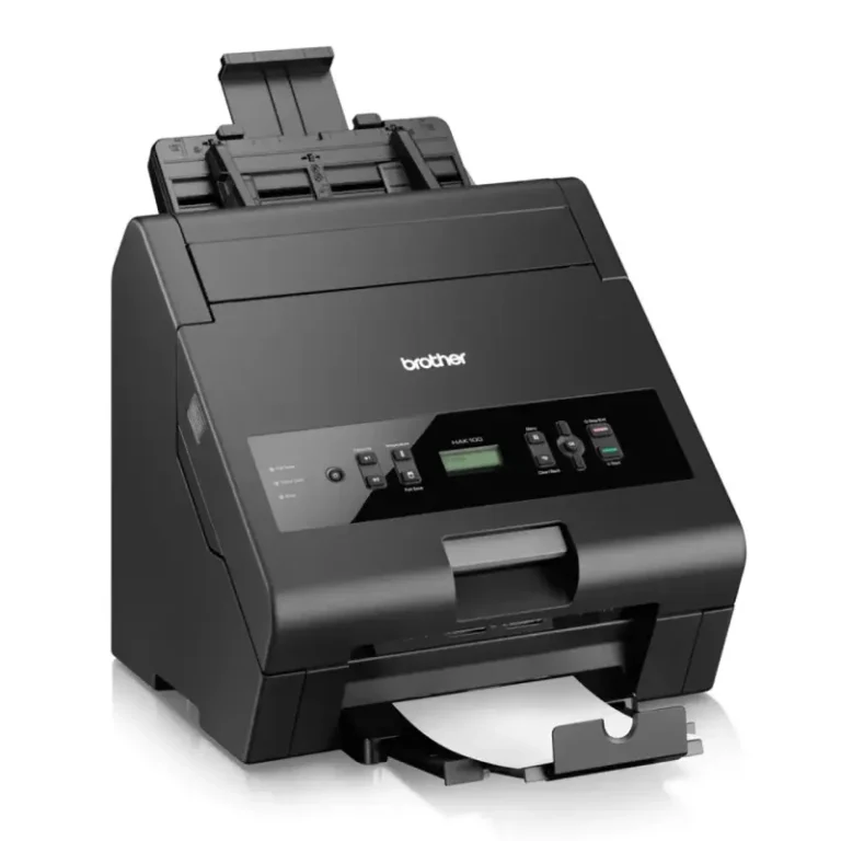 Brother HAK-100 desktop hot foil printer for premium metallic foil printing on certificates, invitations and business cards