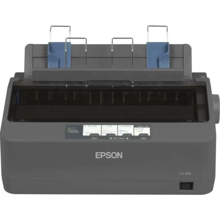 Epson LX-350 9-pin 80-column dot matrix printer with USB, Serial and Parallel connectivity