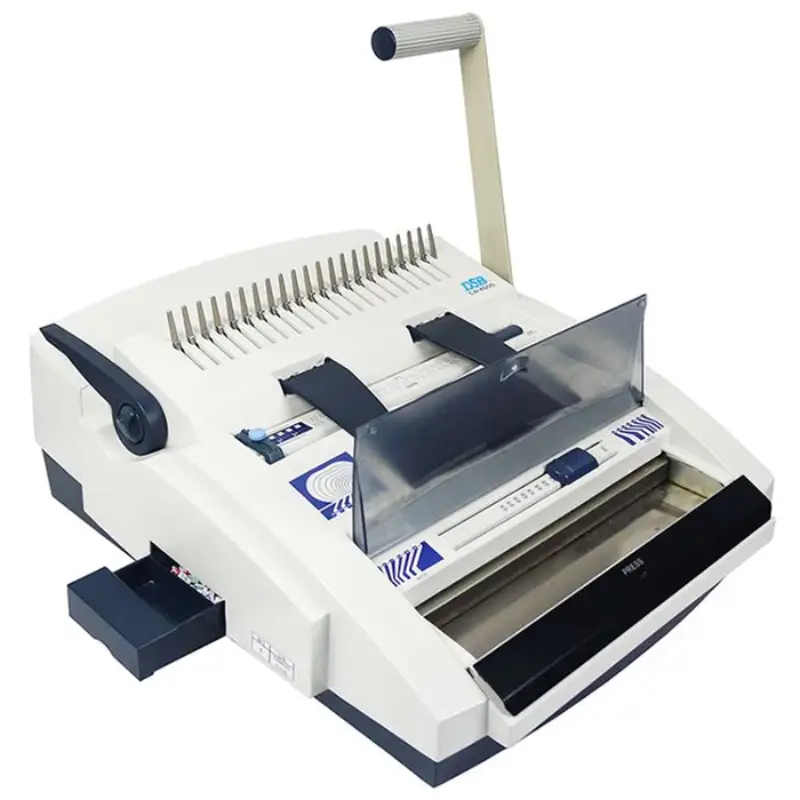 DSB CW350 Manual Comb & Wire Binding Machine – 500-Sheet Capacity, 3:1 Wire & Plastic Comb - Image 2