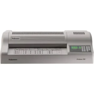 Fellowes Proteus A3 heavy-duty 6-roller laminator with 95 cm per minute speed and 250 micron pouch support