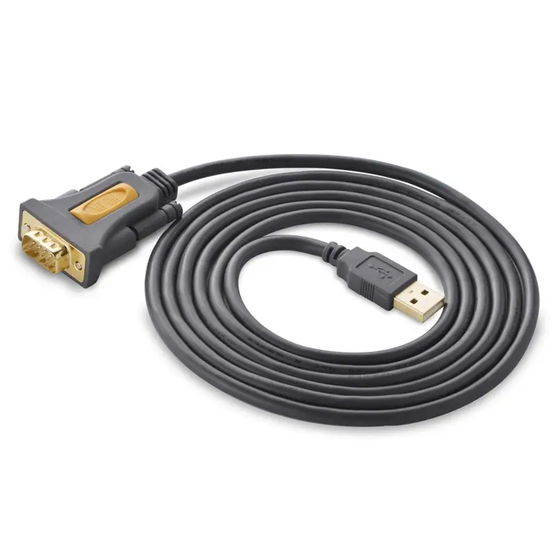 UGREEN CR104 USB to DB9 Male RS232 Serial Cable – 1.5m, Model 20201 - Image 2