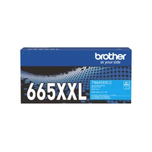 Brother TN665XXLC Genuine Cyan Super High-Yield Toner Cartridge 6500 Pages