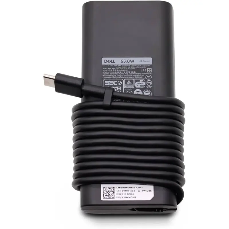 Dell 65W USB-C AC Adapter DP/N 01P49R – 20V 3.25A Laptop Charger - Image 2